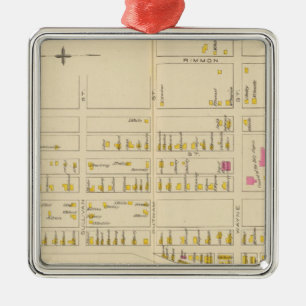 Manchester, NH, Ward 89 Metal Ornament