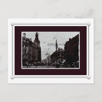 Manchester Postcard Vintage by vintagecreations at Zazzle
