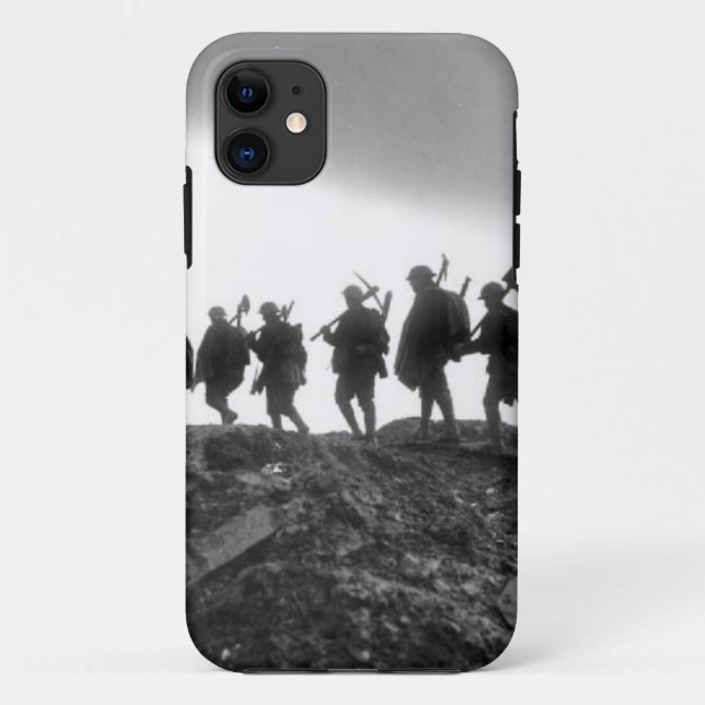Manchester Regiment at Ancre Case-Mate iPhone Case (Back)