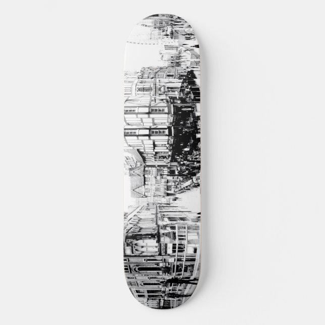 Manchester Shamble Square Skateboard Deck (Front)