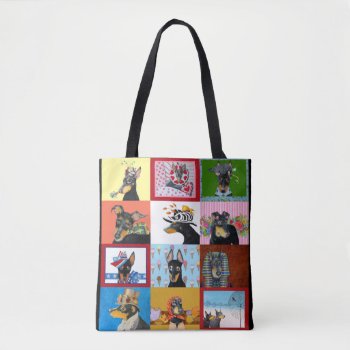 Manchester Terrier All-over-print Tote Bag by goldersbug at Zazzle