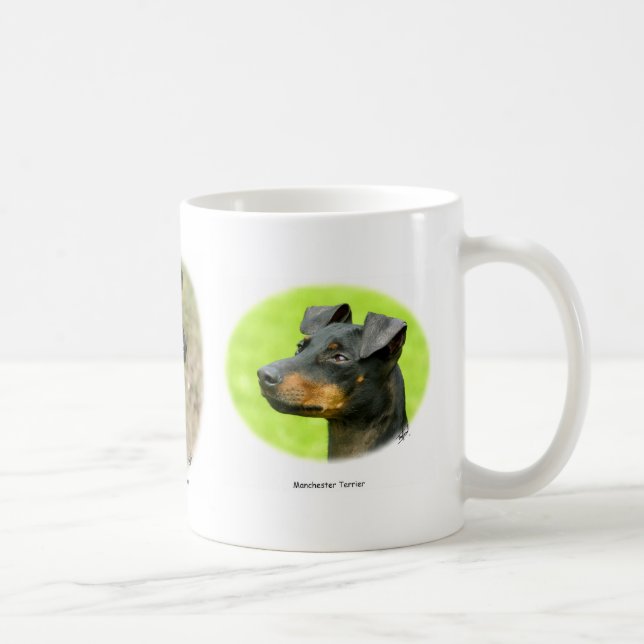 Manchester Terrier Coffee Mug (Right)
