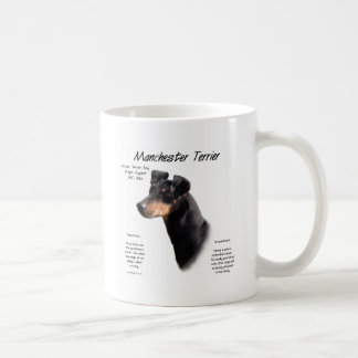 Manchester Terrier History Design Coffee Mug