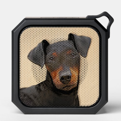 Manchester Terrier Painting Original Animal Art Bluetooth Speaker