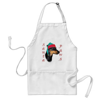 Manchester Terrier Santa Paws Adult Apron