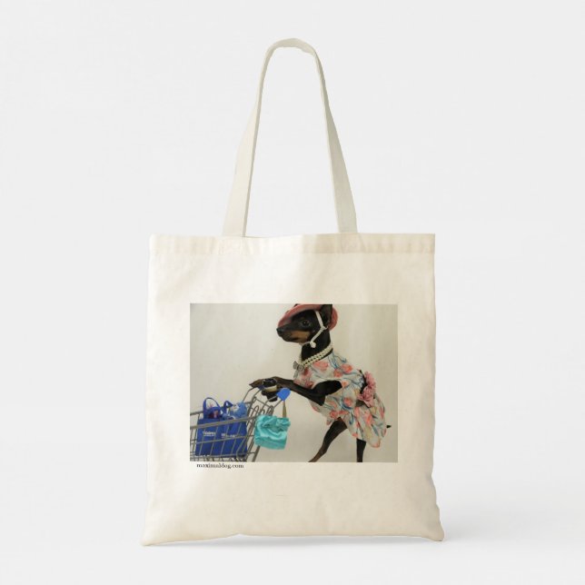 Manchester Terrier Shopping Tote (Back)
