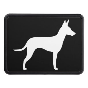 Manchester Terrier Silhouette Tow Hitch Cover