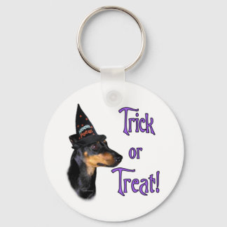 Manchester Terrier Trick Keychain