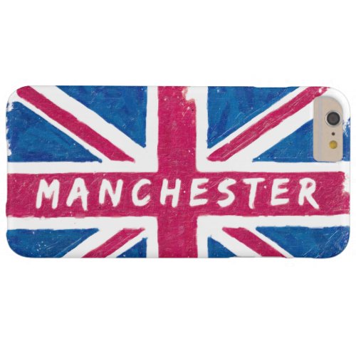 Manchester _ Vintage British Union Jack Flag Barely There iPhone 6 Plus Case