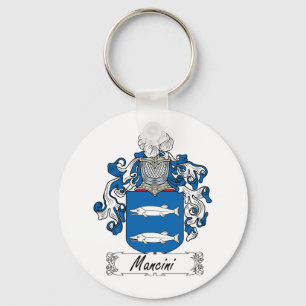 Mancini Family Crest Keychain