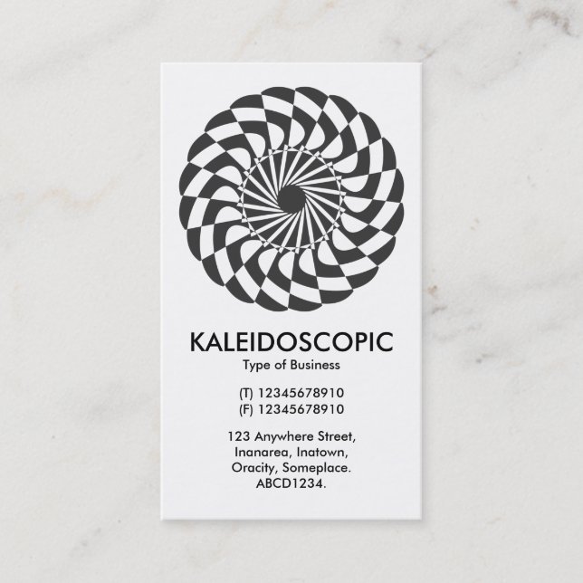 Mandala 05 business card (Front)