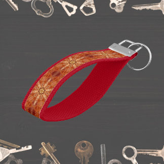 Mandala 10 Wrist Keychain