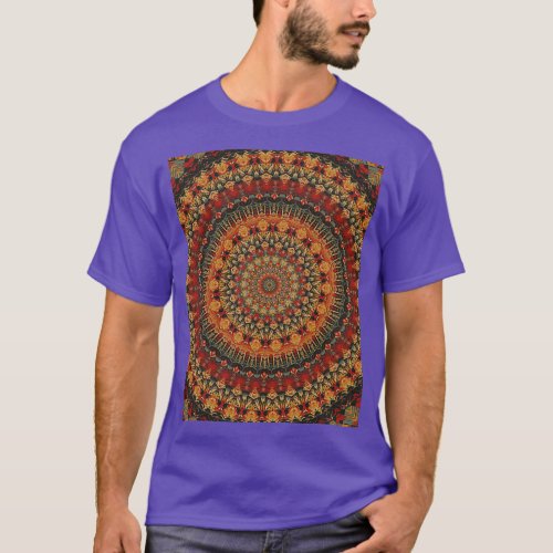 Mandala 128 Graphic  T_Shirt