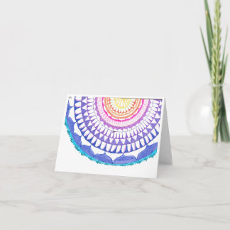 Mandala 1/2 card