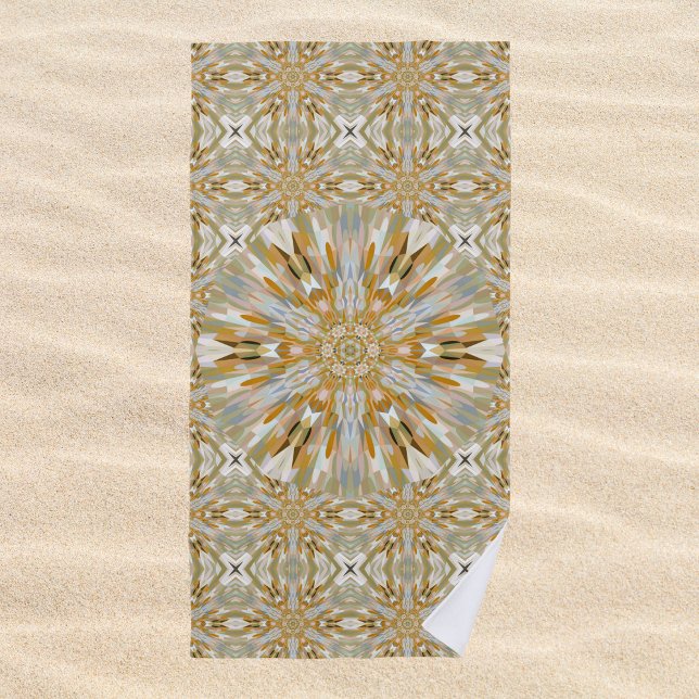Mandala 1 Beach Towel (Creator Uploaded)