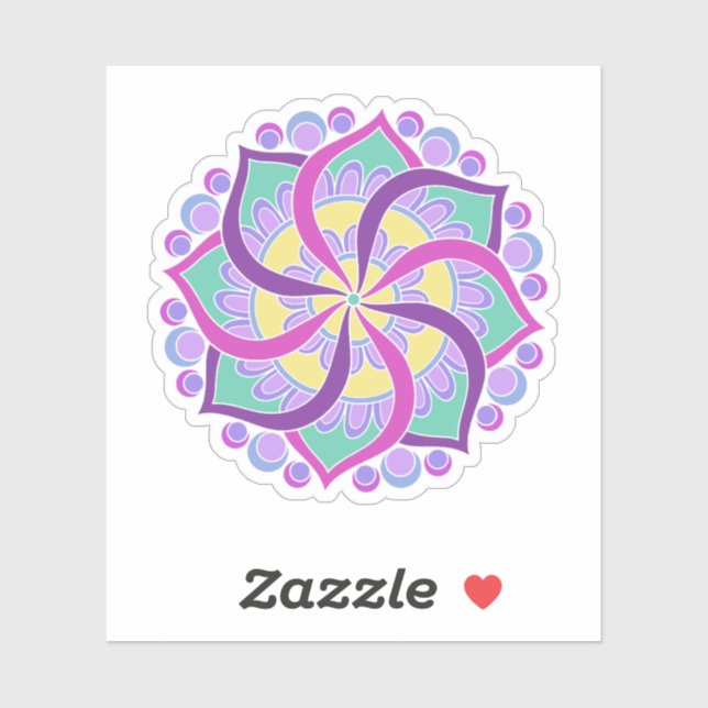 Mandala 1 sticker (Sheet)
