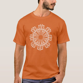 Mandala 3 White T-Shirt