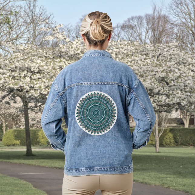 Mandala 4  Denim Jacket (Creator Uploaded)