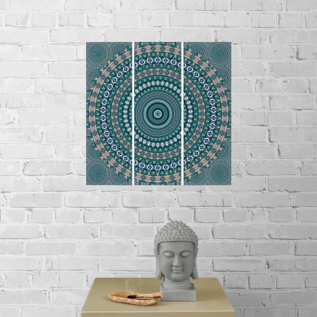 Mandala 4 Triptych (Creator Uploaded)