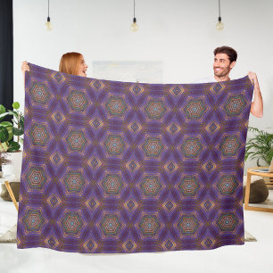 Mandala 5 Fleece Blanket