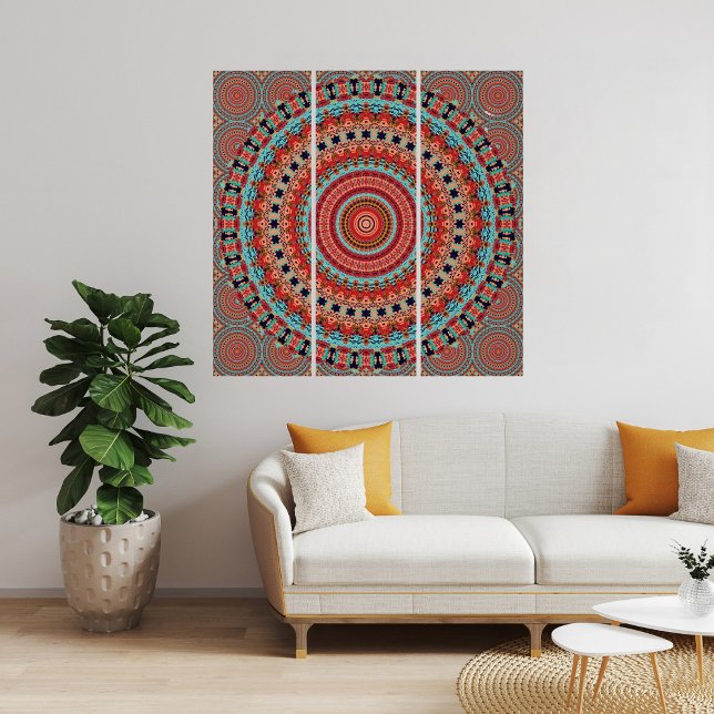 Mandala 6 Triptych (Creator Uploaded)