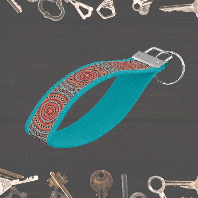 Mandala 6 Wrist Keychain (Creator Uploaded)