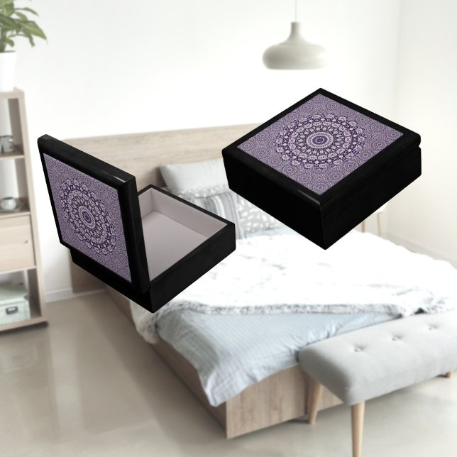 Mandala 8 Wooden Jewelry Keepsake Box (Creator Uploaded)