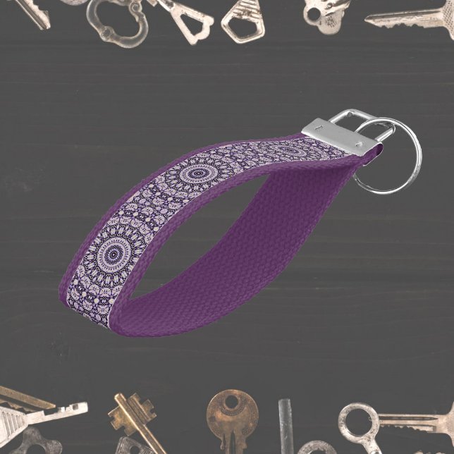 Mandala 8 Wrist Keychain (Creator Uploaded)