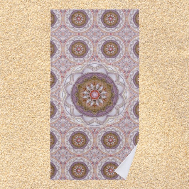 Mandala 9 Beach Towel (Creator Uploaded)