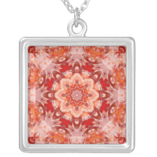 Mandala A00-82 Silver Plated Necklace