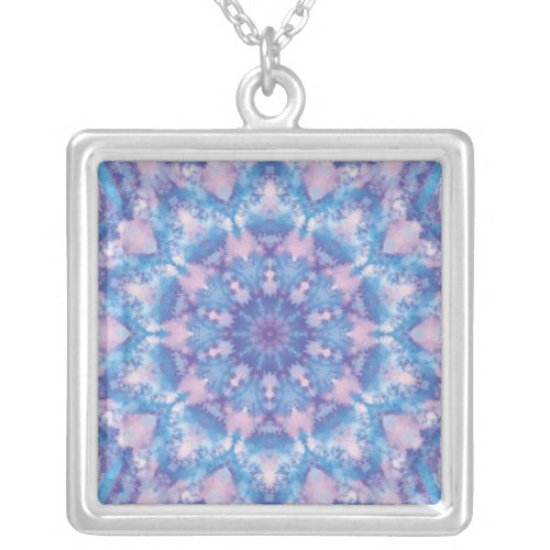 Mandala A00_99 Silver Plated Necklace