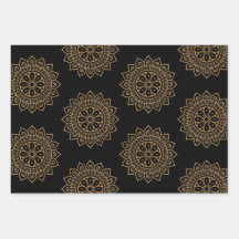 Mandala and flower