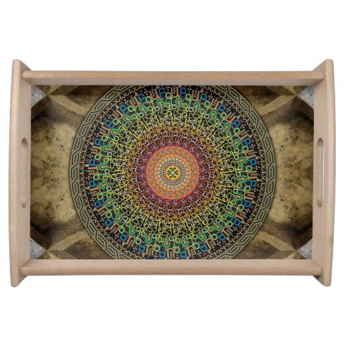 Mandala Armenian Alphabet Tray