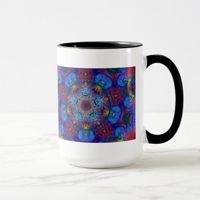 Mandala Art Abstract Design Mug (Right)