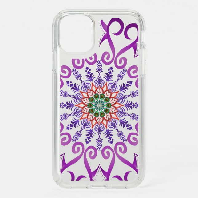 Mandala art iPhone speck case cover backcover (Front)