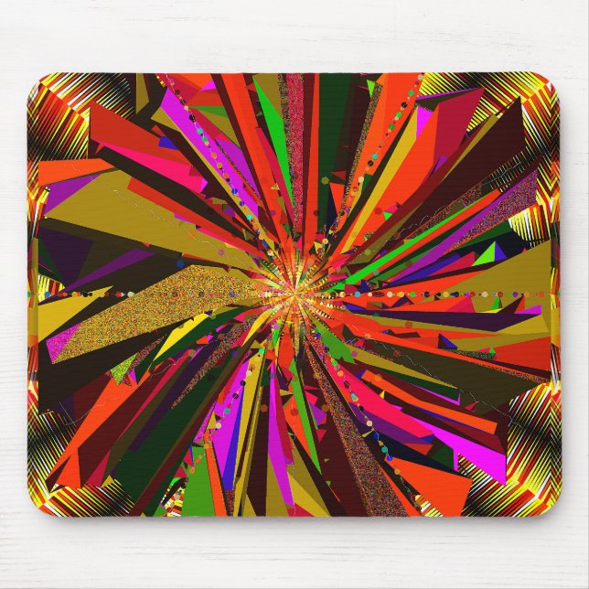 Mandala Art  Mouse Pad (Front)