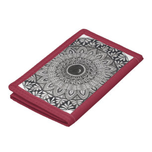 mandala art photo wallet