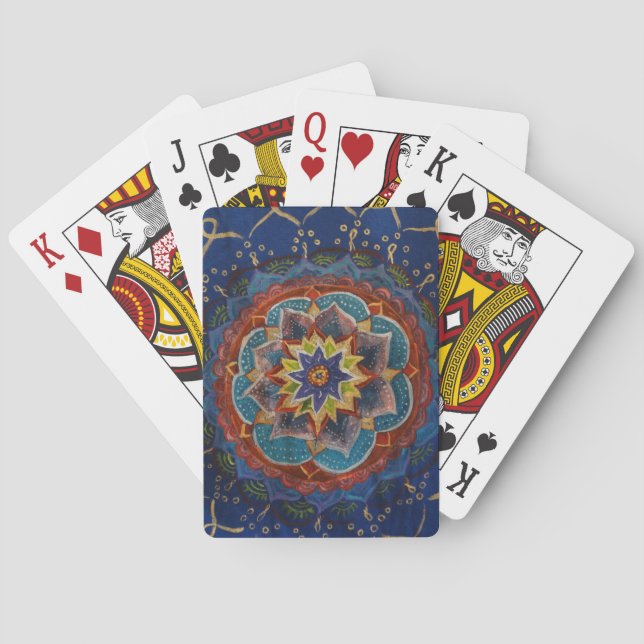 Mandala Art Poker Cards (Back)