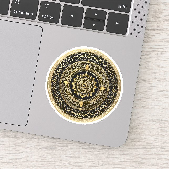 Mandala Art Sticker (Detail)
