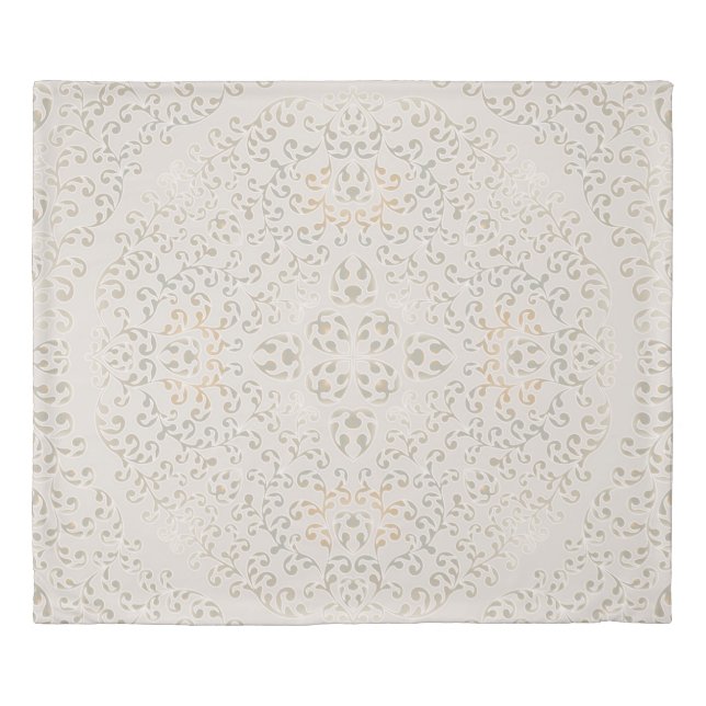 Mandala Baroque Ornament Pattern Design Duvet Cover (Front)
