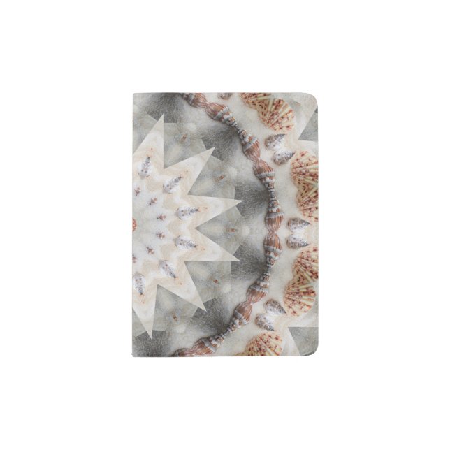 Mandala Beach Passport Holder (Front)