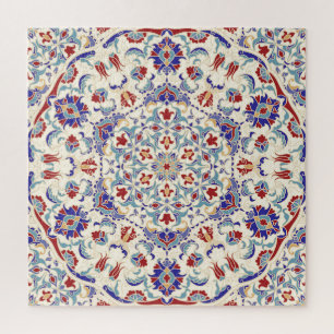 Mandala Beauty: Colorful Cultural Mosaic Jigsaw Puzzle