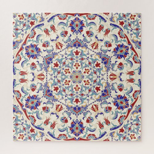 Mandala Beauty Colorful Cultural Mosaic Jigsaw Puzzle