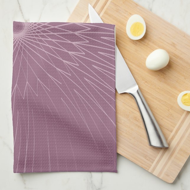 Mandala, Bicycle Wires 10 Kitchen Towel (Quarter Fold)