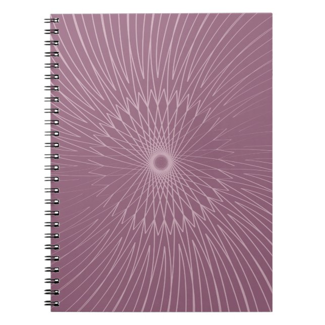 Mandala, Bicycle Wires 10 Notebook (Front)
