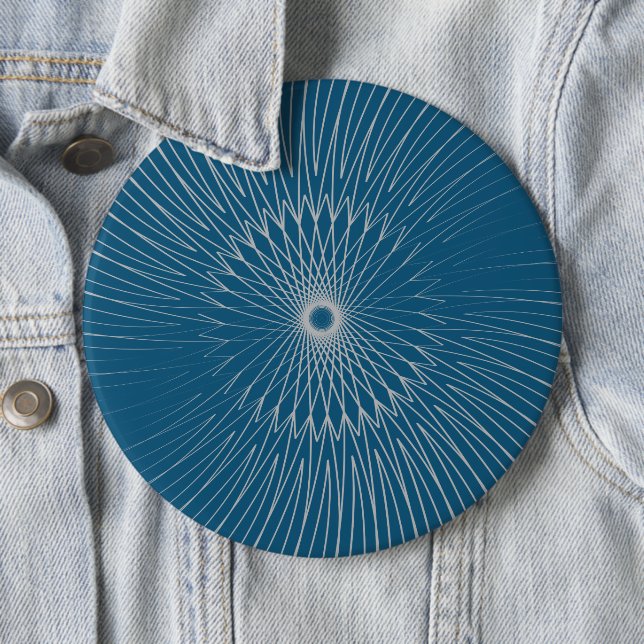 Mandala, Bicycle Wires 11 Button (In Situ)