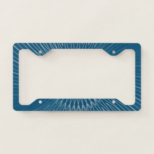 Mandala, Bicycle Wires 11 License Plate Frame