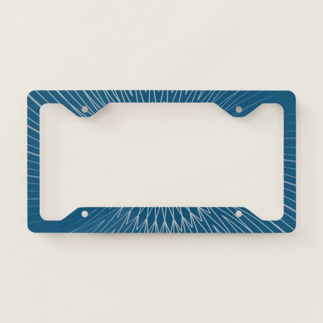 Mandala, Bicycle Wires 11 License Plate Frame (Front)