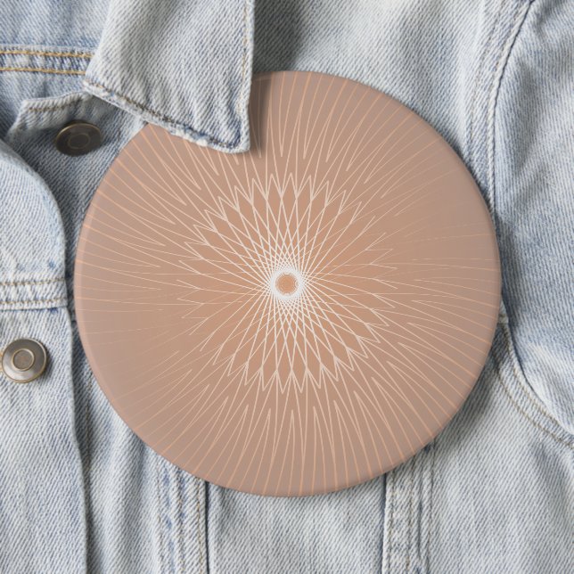 Mandala, Bicycle Wires 5 Button (In Situ)