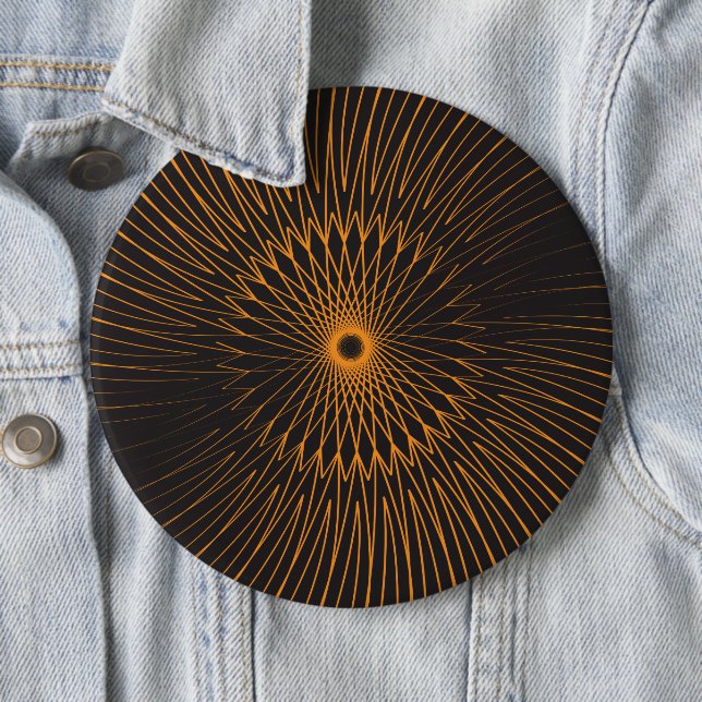 Mandala, Bicycle Wires 6 Button (In Situ)